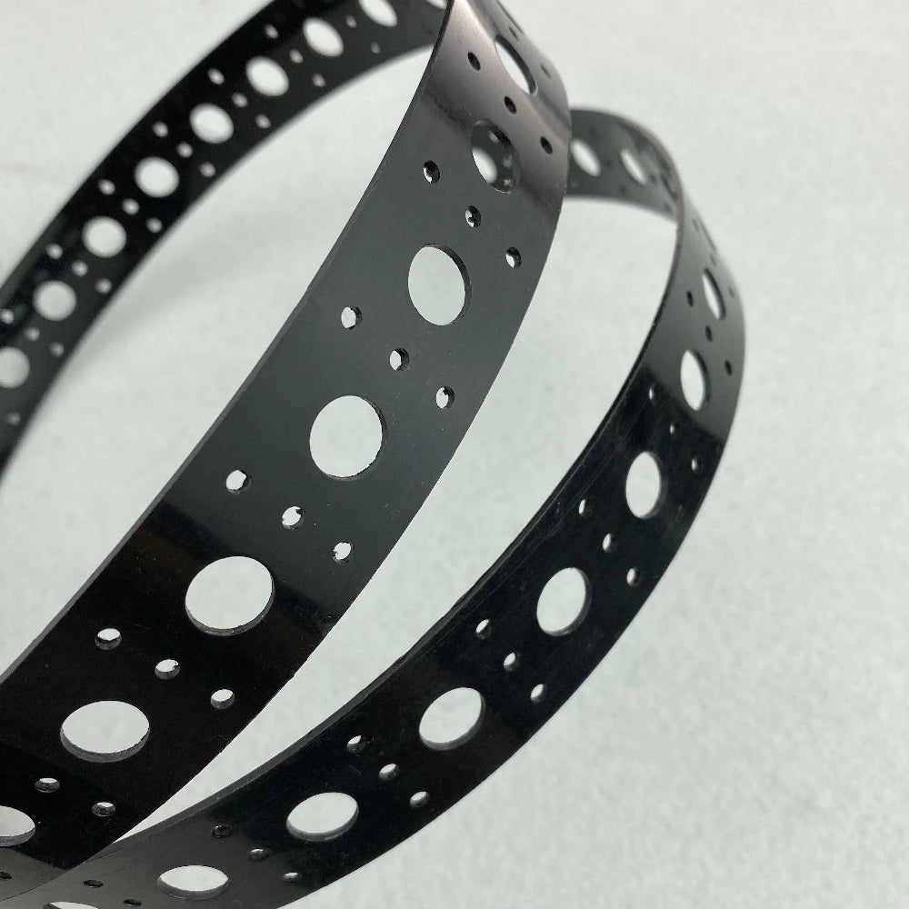 Plastic mounting strip for 12mm pixel nodes