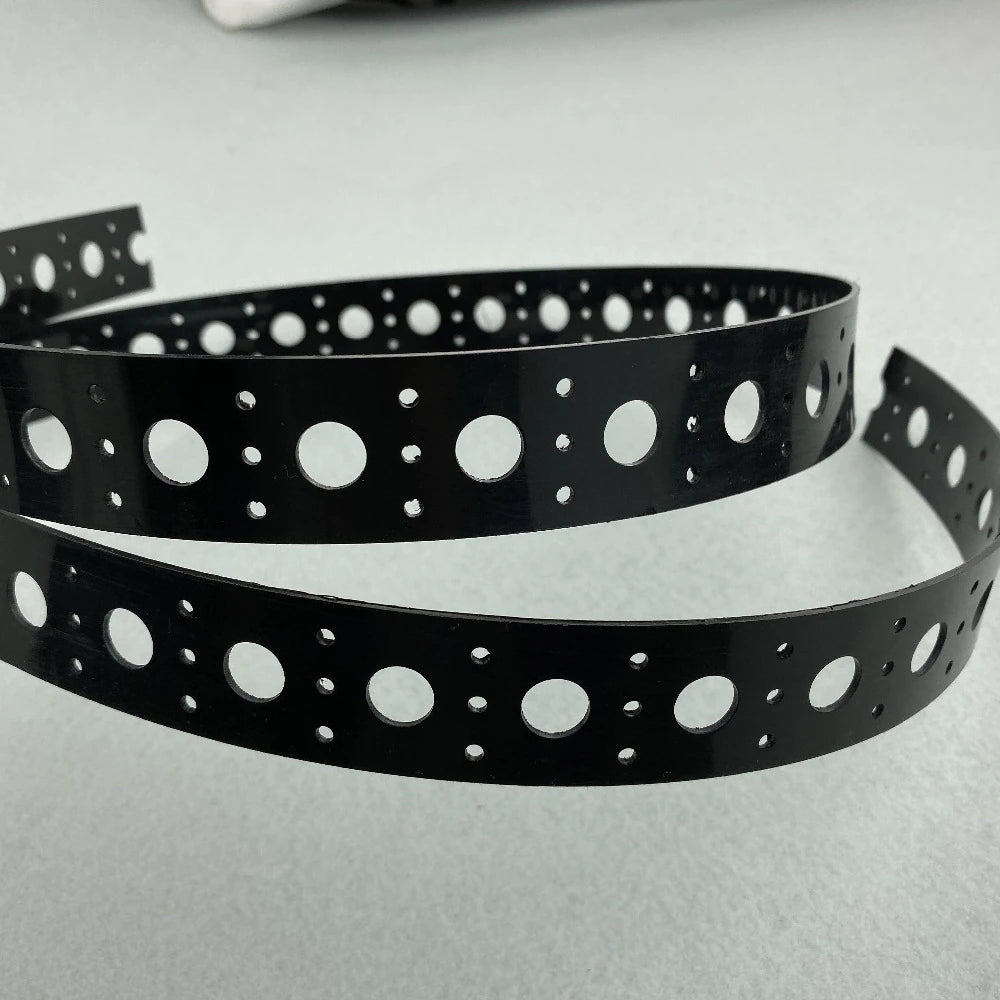Plastic mounting strip for 12mm pixel nodes