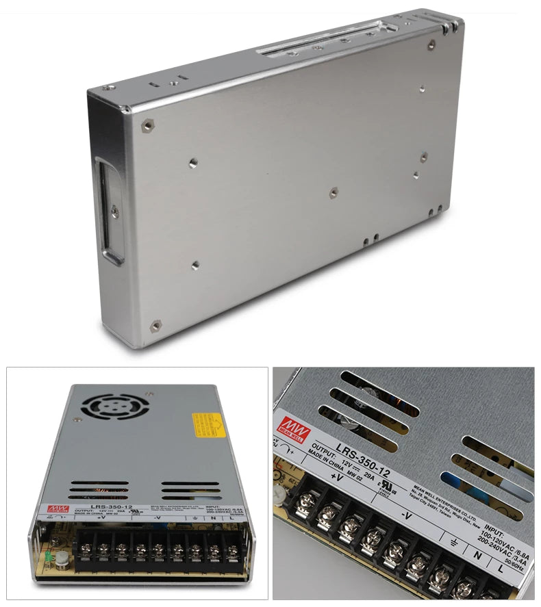 Meanwell 12V/350W switch mode power supply (LRS-350-12)