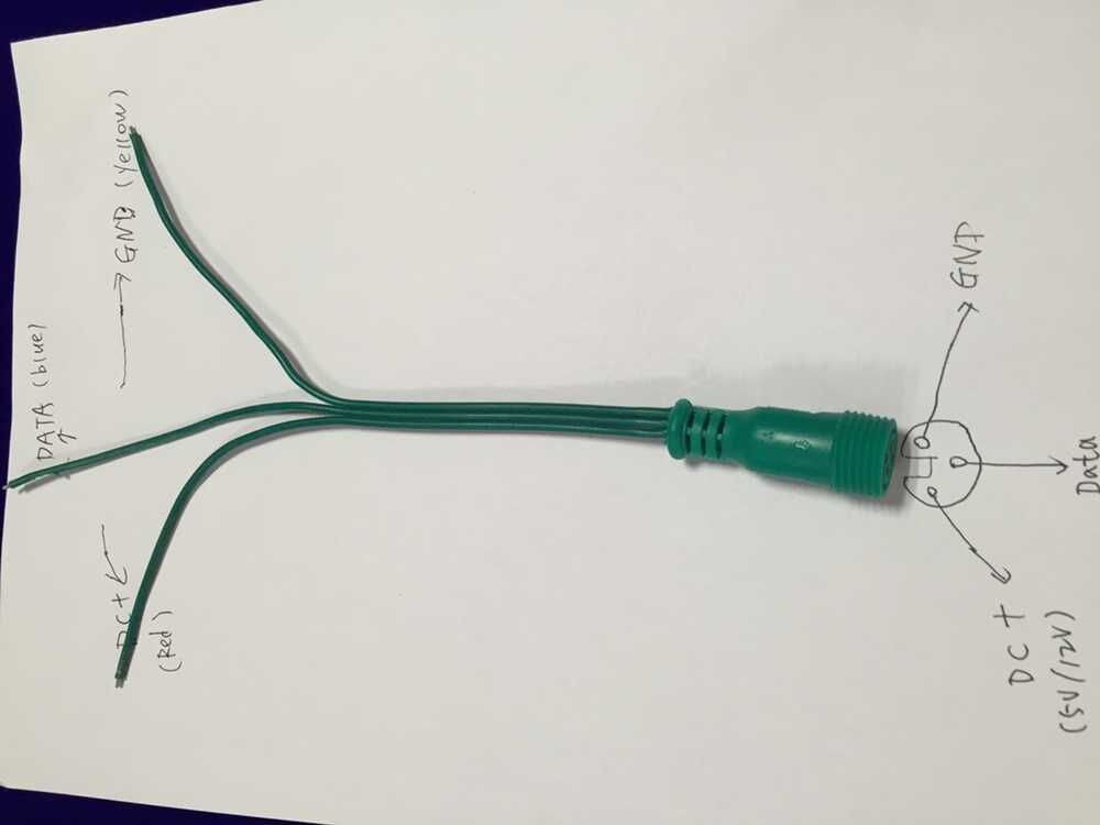 100 node 12V Bullet WS2811 Pixels